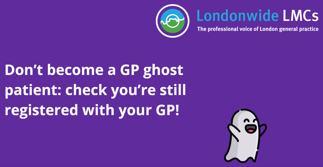 Don’t become a GP ghost patient: check you’re still registered